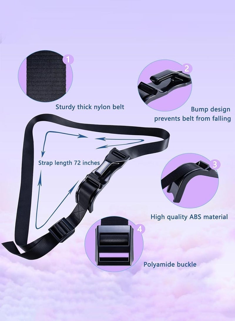 Omelo Pregnancy Seat Belt Adjuster | Bump Protection Seat Belt for Pregnant Women, Maternity Safety Seatbelt for Car, Comfortable Pregnancy Safety Belt for Driving, Seatbelt for Expecting Mothers - Image 2