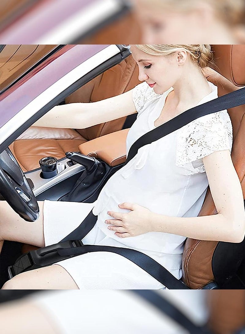 Omelo Pregnancy Seat Belt Adjuster | Bump Protection Seat Belt for Pregnant Women, Maternity Safety Seatbelt for Car, Comfortable Pregnancy Safety Belt for Driving, Seatbelt for Expecting Mothers - Image 3