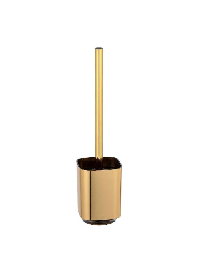 Wenko Plastic Auron Toilet Brush Holder Gold 38 x 9 x 9 cm  - Image 1