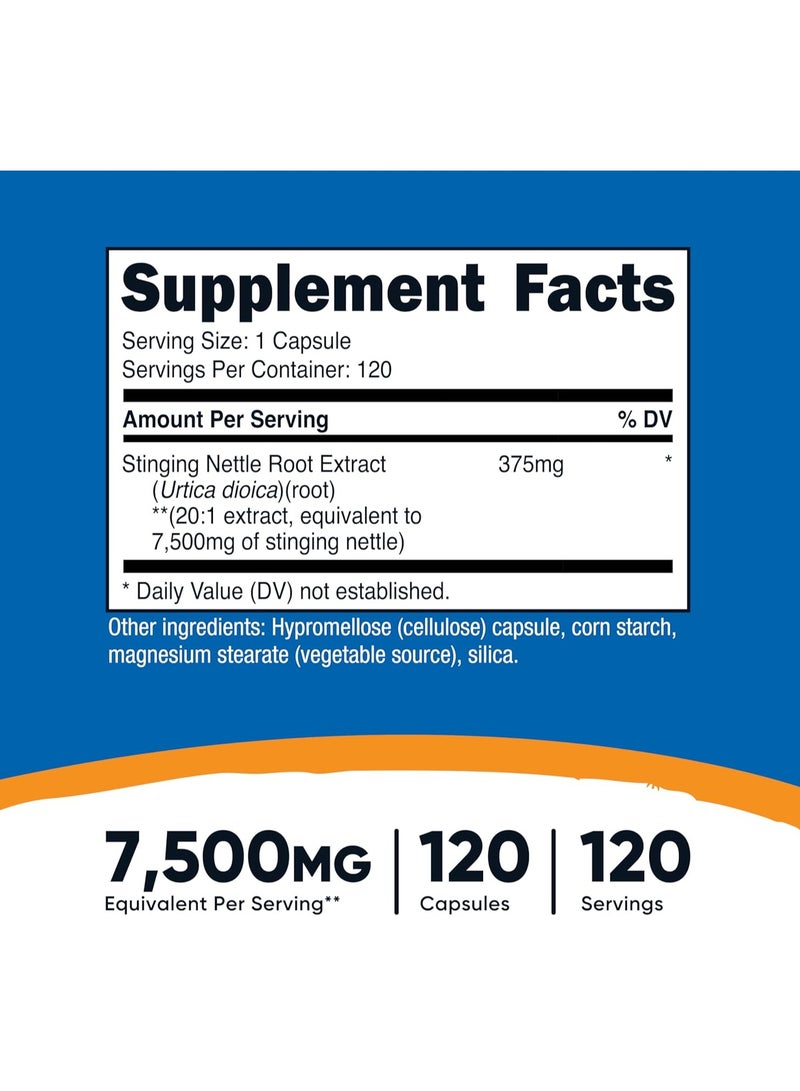 مستخلص نبات القراص من نيوتريكوست 750 ملغ، 120 كبسولة - Image 2