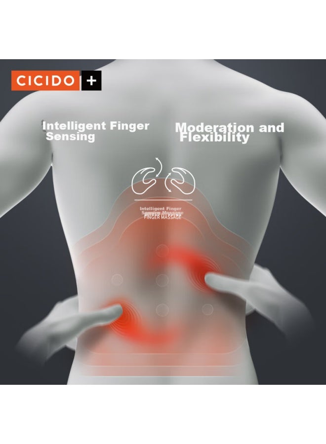 Cicido , Electric Car Lumbar Support, In-car Waist Massager, Back Cushion, Car Accessory, Gift For Parents - Image 5
