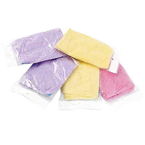 RUBS Raincoat Disposable Waterproof Reusable Rain Poncho for Men and Women (Multicolor, Free Size) Pack of 3 - Image 1