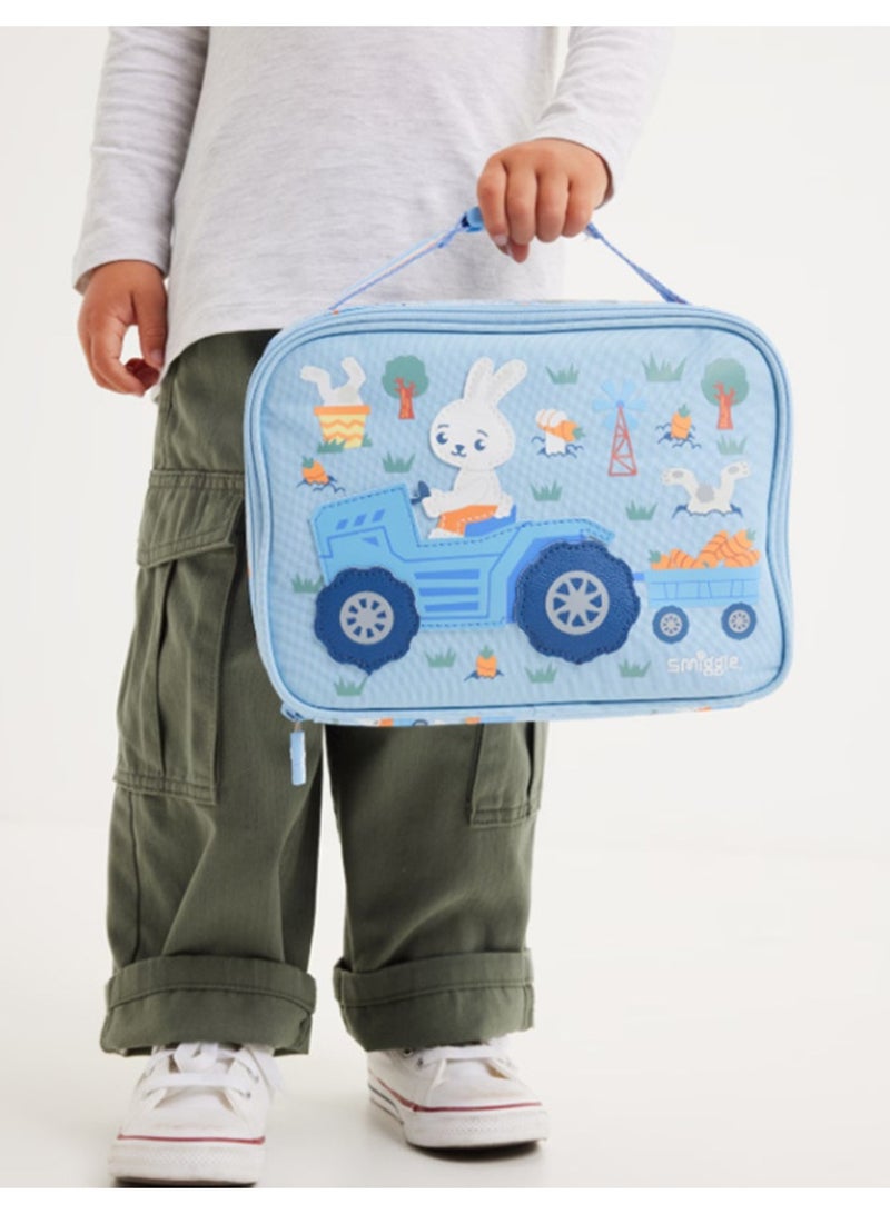 Smiggle cute rabbit and carrot series children's insulated lunch bag - Image 4