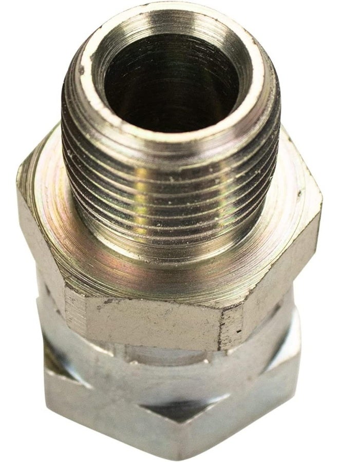 Simpson Cleaning 7100048 Replacement 3/8-Inch MNPT for Pressure Washer Pumps, 3/8 Inch Swivel FNPT, Silver - Image 1