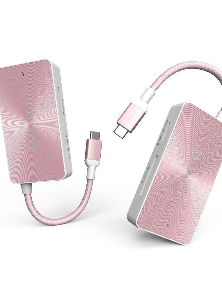 ADAM ELEMENTS Adam Elements CASA Hub PDC501 USB 3.1 USB Type C 5 in 1 Card Reader with 80W power Delivery  - Image 3