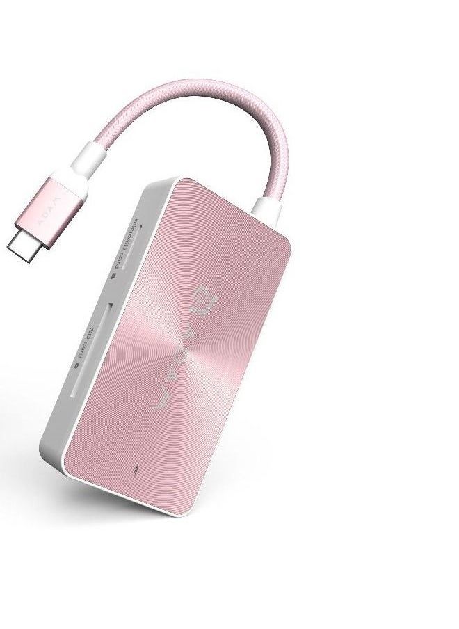 ADAM ELEMENTS Adam Elements CASA Hub PDC501 USB 3.1 USB Type C 5 in 1 Card Reader with 80W power Delivery  - Image 2