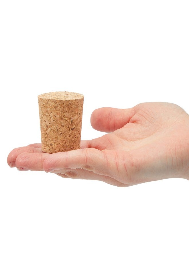 Juvale Cork Bottle Stoppers - 12-Pack, Size 22, Brown - Tapered Design for Easy Insert & Remove - Craft & DIY Projects - Image 4