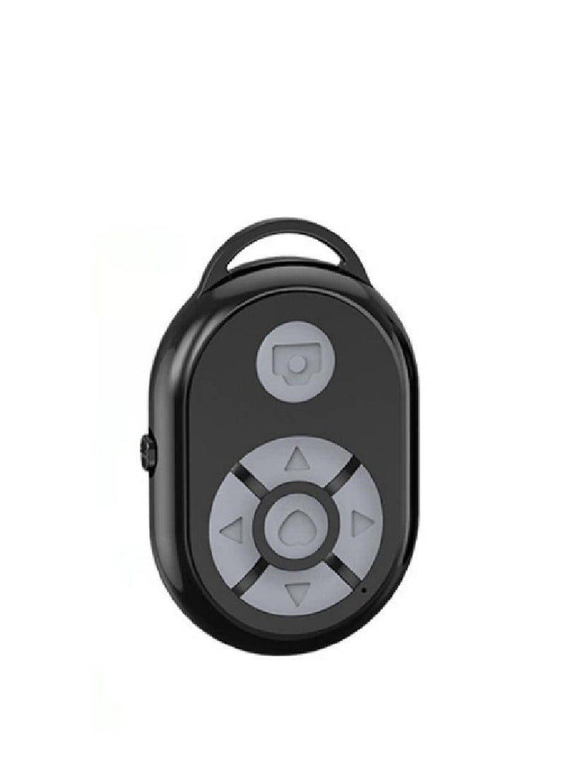 Wireless Bluetooth Camera Selfie Shutter Remote Control For Smartphones Compatible With iOS And Android Devices Black - Image 2