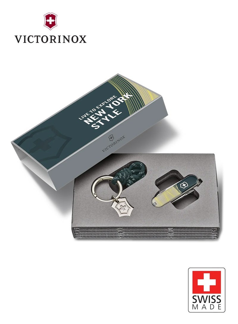 فيكترونوكس سكين الجيش السويسري الكلاسيكي من فيكتورينوكس SD وحلقة المفاتيح على طراز نيويورك - 0.6223.E223 - Image 2
