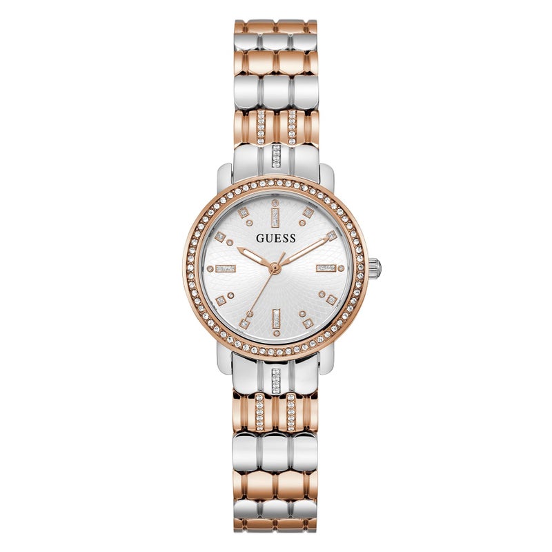 Guess Women's Watch 2-Tone Case Quartz Analog Bracelet Watch GW0612L3 - Image 1