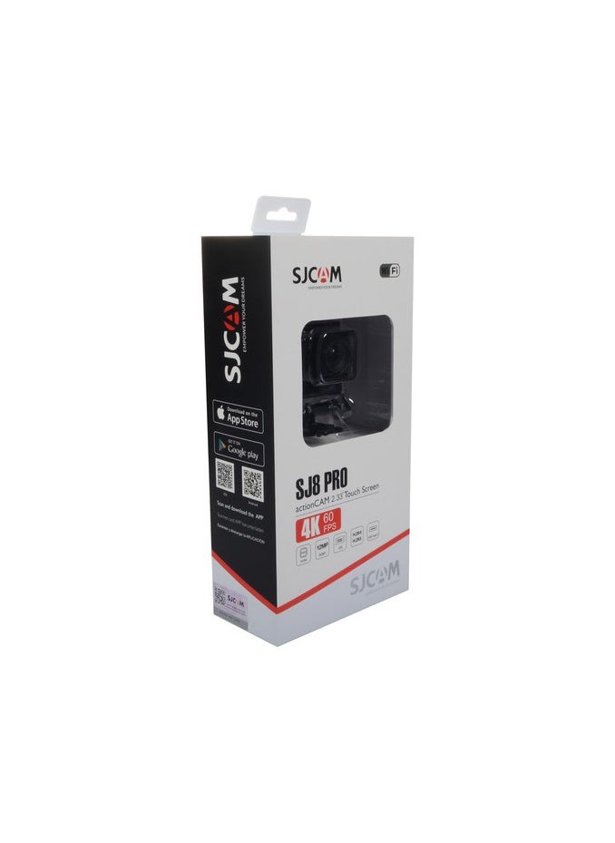 SJCAM - SJCAM SJ8 Pro 4K Action Camera (Black) - Image 1