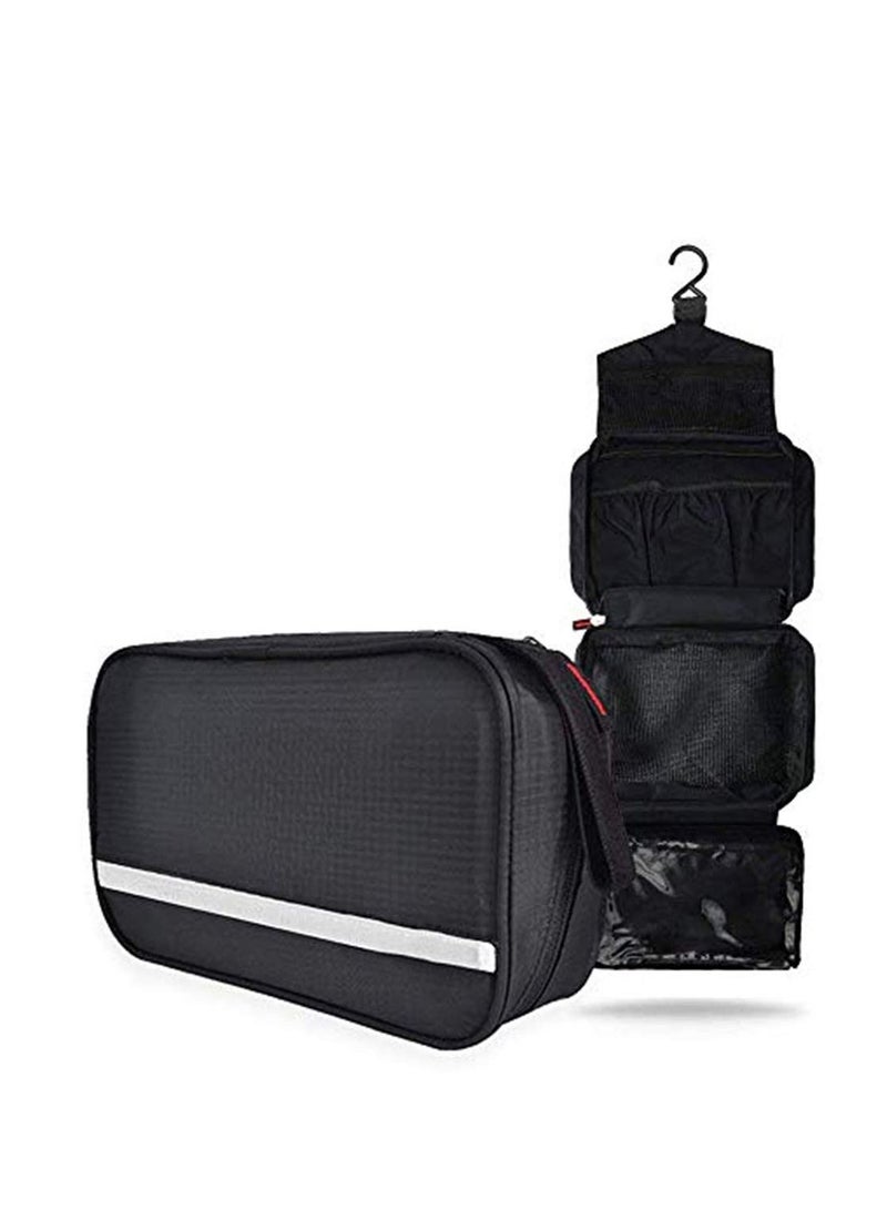 KASTWAVE Hanging Toiletries Bag Travel Waterproof Toiletry Wash Bag Hangable and Fold up Out Shaving Cosmetic Kit - Image 1