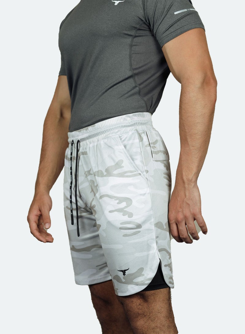 THUGFIT EndurX Men's Slim Fit T-Shirt - Grey - Image 4