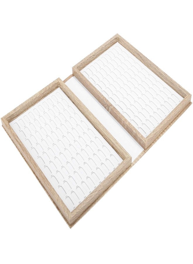 POCREATION Nail Color Display Book, 180 Colors Wood Nail Gel Polish Display Book False Nail Tip Display Color Card Book For Nail Art Equipment - Image 5