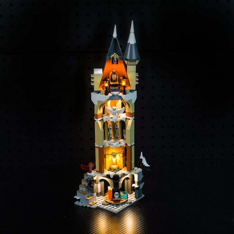 LocoLee LED Light Kit Compatible with Lego Hogwarts Castle Owlery 76430 No Models Only Light Creative Lighting Set Accessories Compatible with Lego Hogwarts Castle Owlery 76430 Set - Image 3