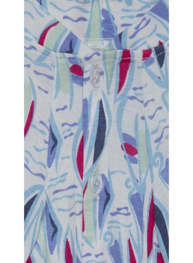 Lulala Dog Pajamas Viscose Lycra Pup Printed Jumpsuit,Breathable 4 Legs Basic Pjs Shirts for Dogs,Super Soft Stretchable Puppy Jammies,Fashion & Comfy for Boys and Girls After Surgery(18Inch,Multy) - Image 3