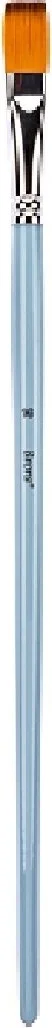برونس Oil and Acrylic Brush Synthetic Bristle Long Handle Flat Cut Series 200F No 14