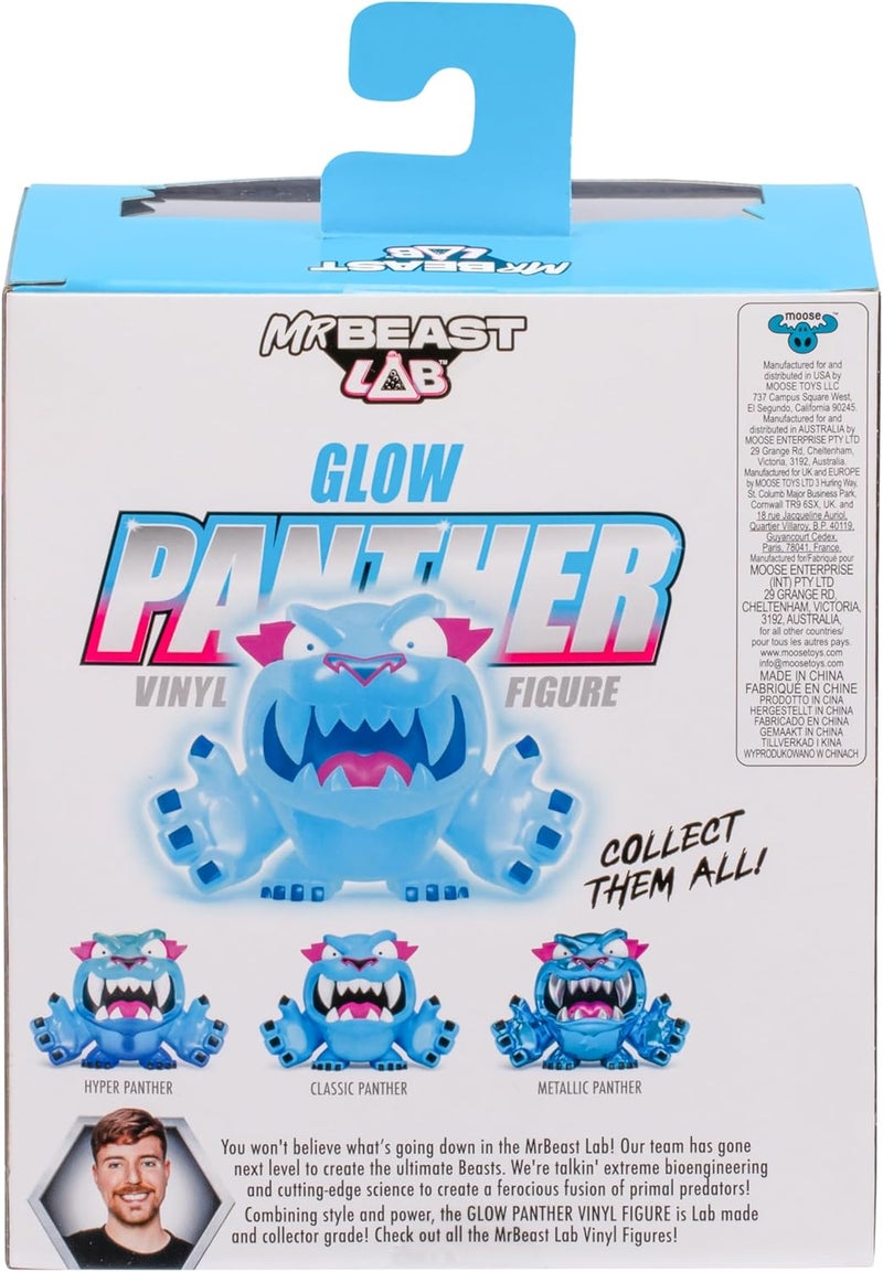 MrBeast Lab Vinyl Figure Glow Panther 3.5 Inches - Image 4
