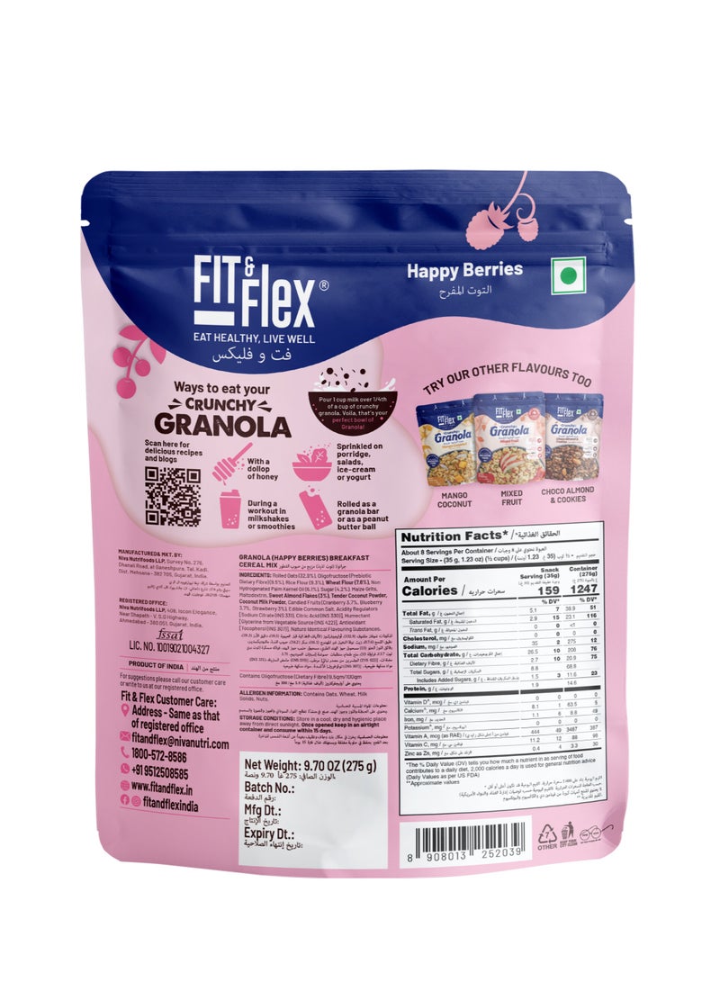 Fit & Flex Baked Granola Happy Berries - Image 2