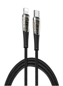 DUZZONA USB-C To Lightning Cable - 1 Meter Balck  - Image 1