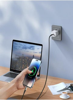 DUZZONA USB-C To Lightning Cable - 1 Meter Balck  - Image 5
