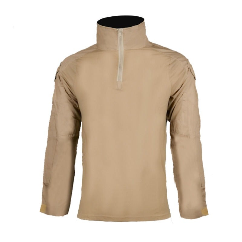 PFZL Outdoor Tactical Frog Suit Long Sleeve Spring Cycling Training Shirt Stretch T-Shirt Top for Boys - Image 1