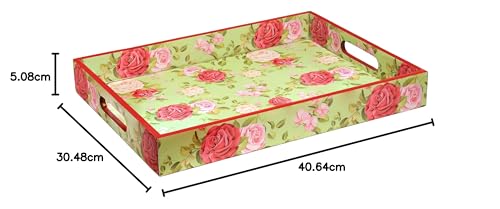 RICHTER Floral Light Green Tray - Image 5