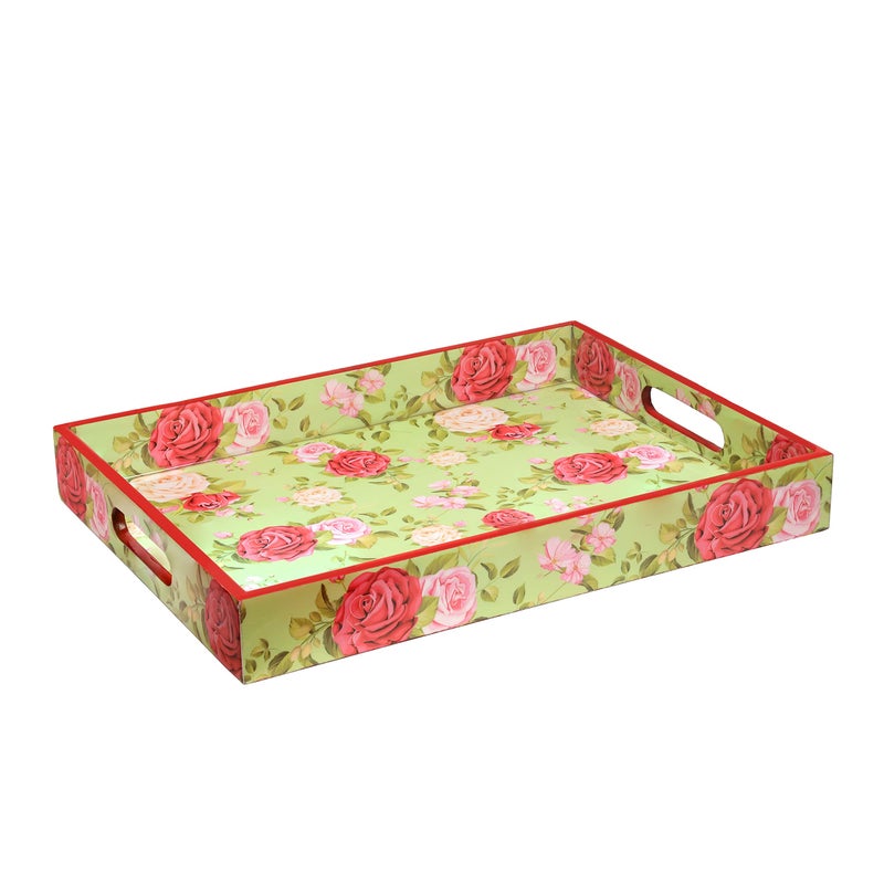 RICHTER Floral Light Green Tray - Image 2