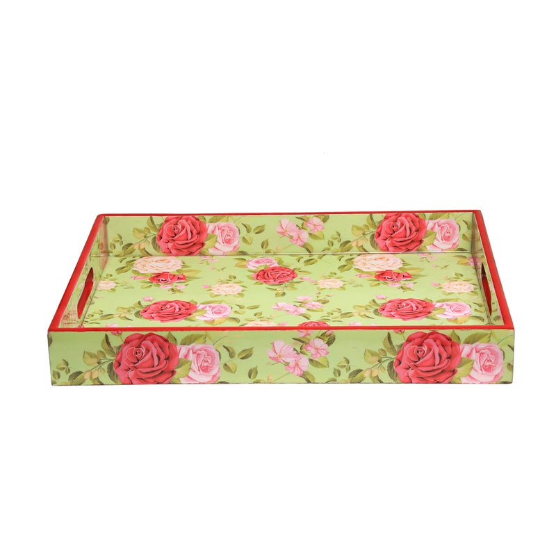 RICHTER Floral Light Green Tray - Image 3