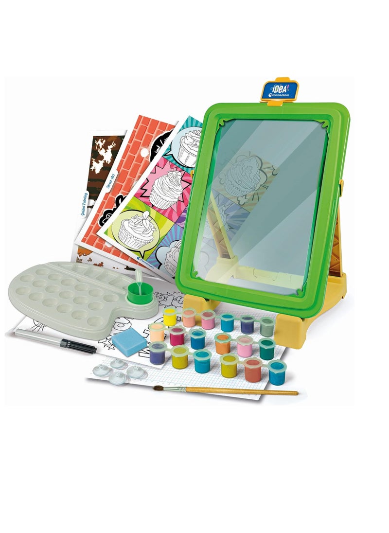 IDEA Drawing Studio - Drawing Set with Easel for Children from 7 Years