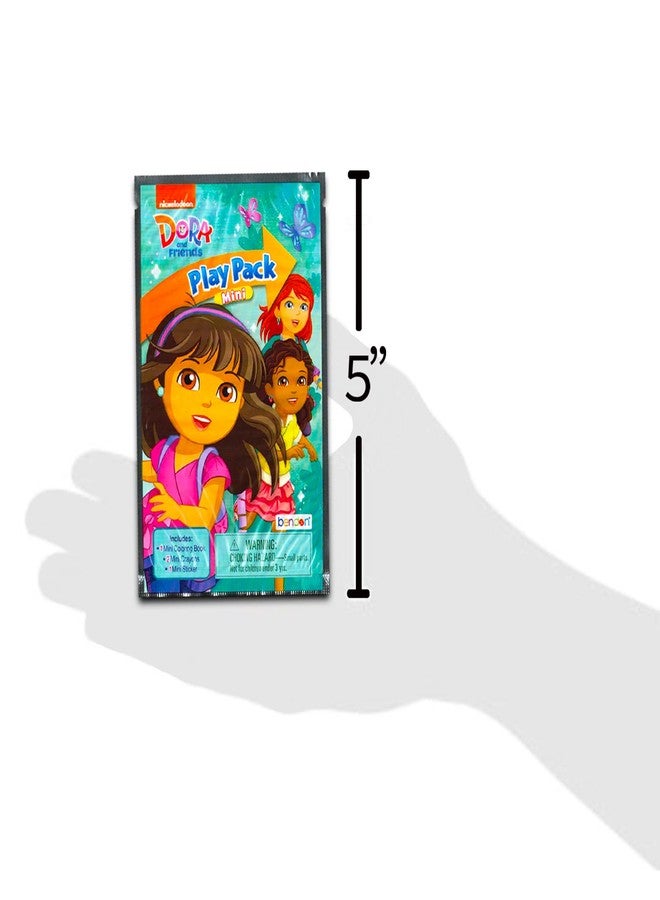 Viacom Dora the Explorer Mini Party Favors Set - Bundle with 24 Mini Dora the Explorer Grab n Go Play Packs with Coloring Pages, Stickers and More - Image 4