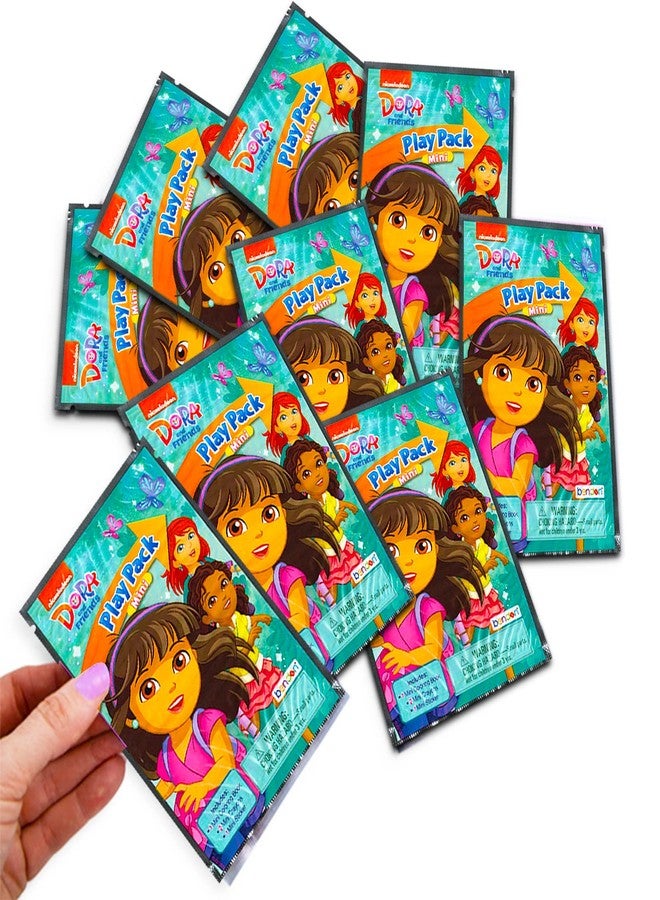 Viacom Dora the Explorer Mini Party Favors Set - Bundle with 24 Mini Dora the Explorer Grab n Go Play Packs with Coloring Pages, Stickers and More - Image 3