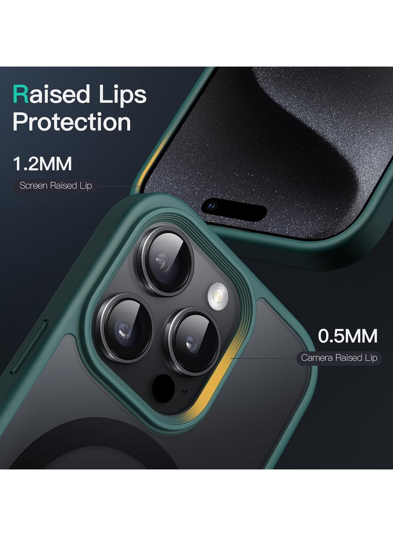 [مناسب تماما] مصمم بشكل لا تشوبه شائبة ل iPhone 15 Pro Max مقاس 6.7 بوصة مع عدم جعل هاتفك يبدو ضخما. ملاحظة: ليس لأجهزة iPhone 15/15 Plus / 15 Pro. تسمح القواطع المحاذية تماما بالوصول الكامل إلى الكاميرا ومكبر الصوت والأزرار والمنافذ الأخرى - Image 4