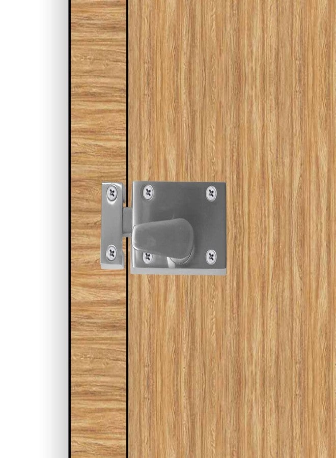 Nishan Door Bolt(2 Pcs) with Rotating knob, Baby Bolt, Tower Bolt for Home, Office, Kitchen, Bathroom - Image 1