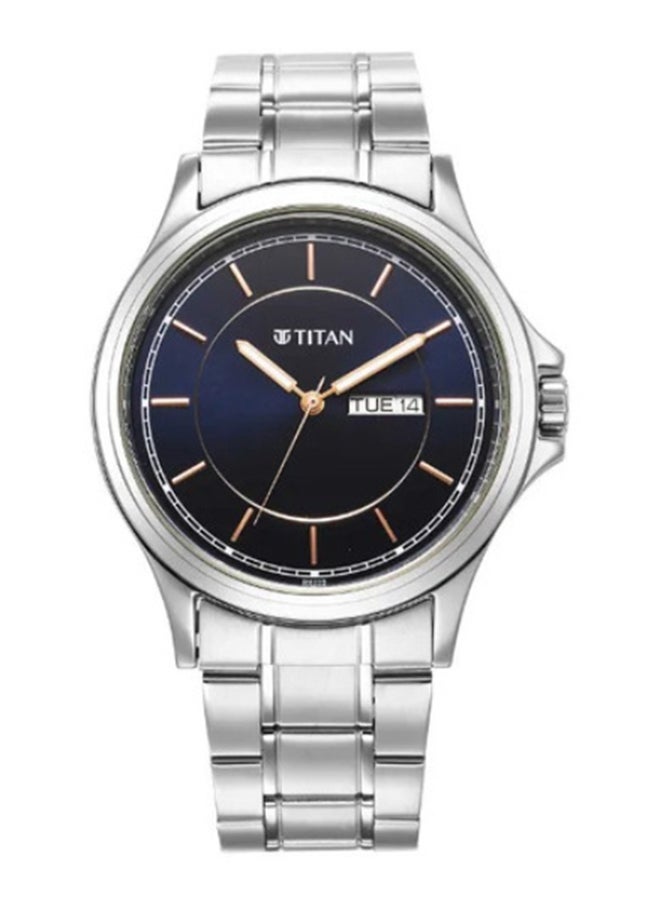 TITAN Urban Blue Dial Metal Strap Watch  - Image 1