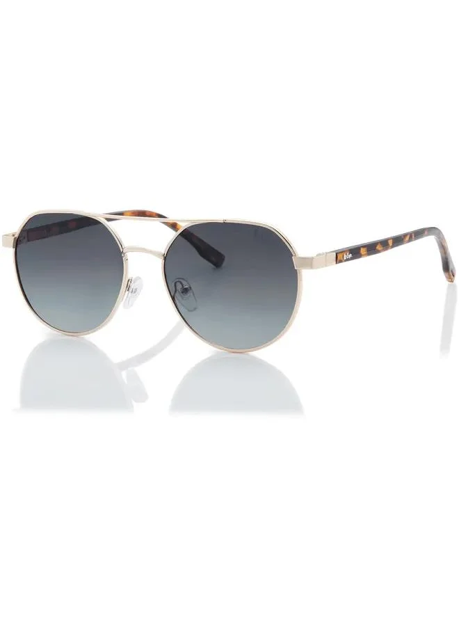 لي كوبر Polarized Sunglasses Gold Frame Gradient G15 Mirror Lens 56mm  - LC1206C03