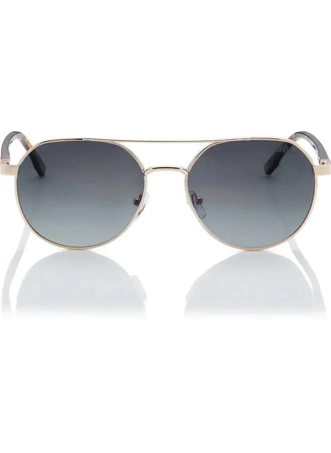 لي كوبر Polarized Sunglasses Gold Frame Gradient G15 Mirror Lens 56mm  - LC1206C03