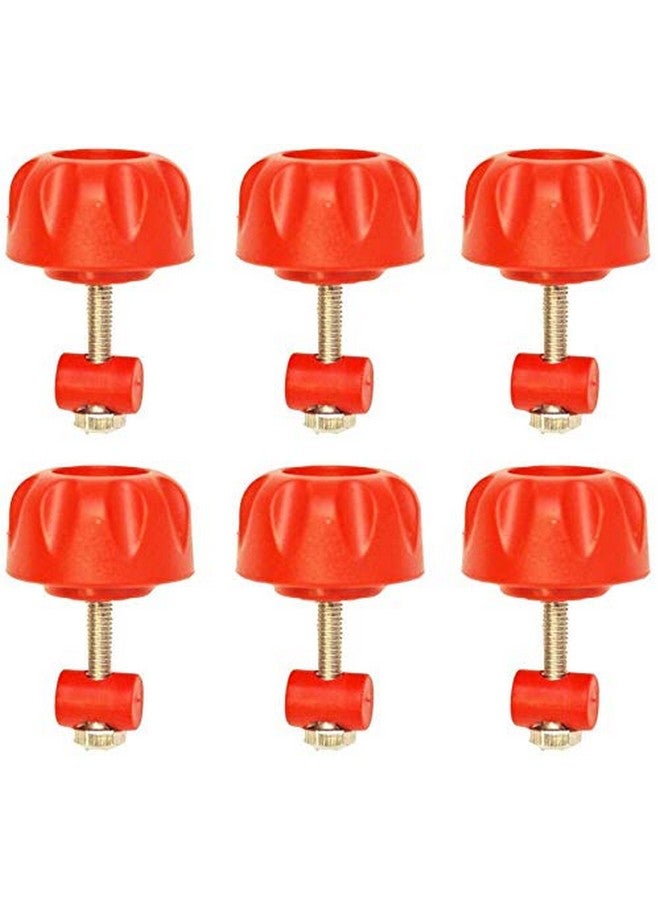 مجموعة من 6 مشابك تثبيت غطاء صامولة قفل CFS من TopDogSellers لـ Odyssea CFS 700 1000 1200 Hagen Fluval FX5 FX6، عبوة من 6 قطع