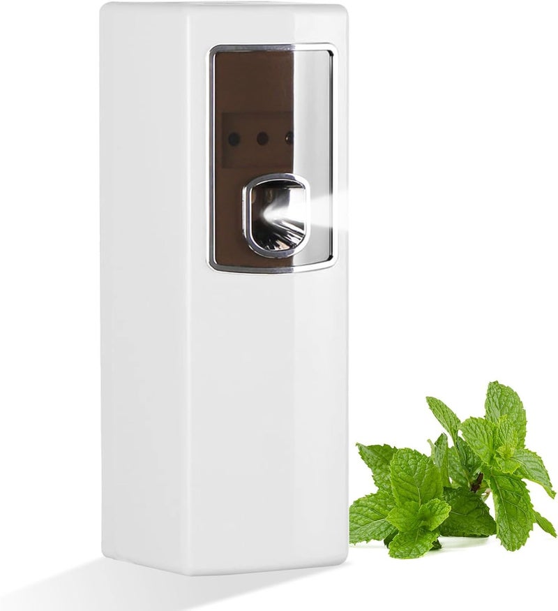 Excefore Automatic Fragrance Dispenser, Wall Mount/Free Standing Commercial, ABS Auto Air Freshener Dispenser Aerosol Spray Perfume Dispenser for Home Room Office Bathroom - Image 1