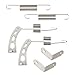 FSQLB 4708 Carburetor Return Spring and Bracket KitCompatible with Most 518 Carburetor Necks Includes Throttle Return Spring Bracket 59206 Throttle Return Spring 2 Pack - Image 2