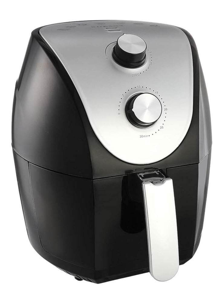 سوكاني مقلاة كهربائية بسطح غير لاصق من سوكاني - سعة 5.0 لتر، أسود ورمادي - جهد إمداد 220 فولت و50 هرتز - HB-8009، 1800.0 واط - Image 2