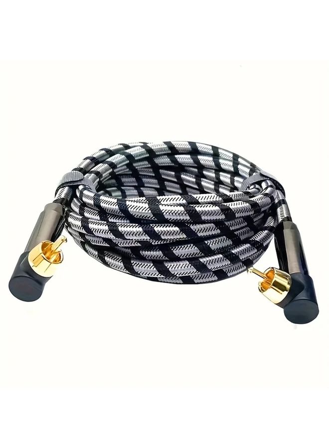 Premium Hi Fi Audio Cable RCA Male to Male 78 74 Inch Coaxial Digital SPDIF - Image 1
