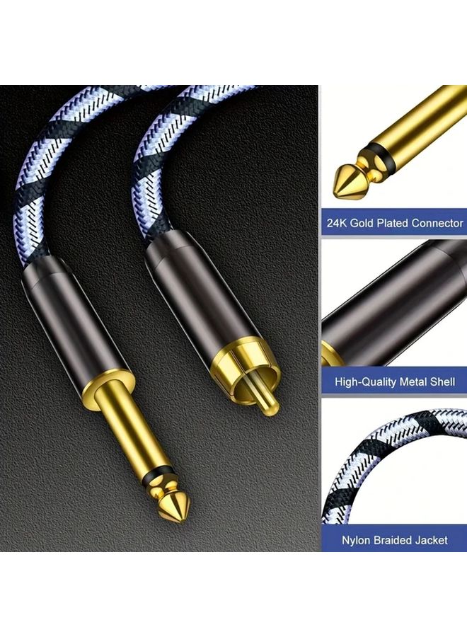Premium Hi Fi Audio Cable RCA Male to Male 78 74 Inch Coaxial Digital SPDIF - Image 4