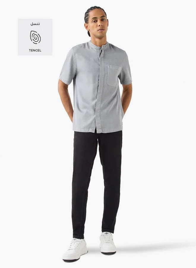 Lee Cooper Lee Cooper Regular Fit Shirt with Chest Pocket