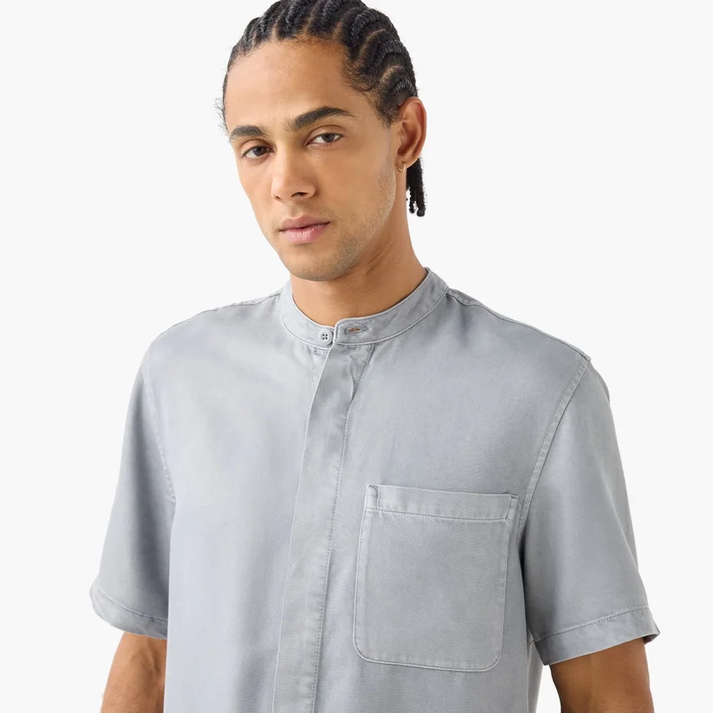 لي كوبر قميص لي كوبر بقصة عادية وجيب على الصدر