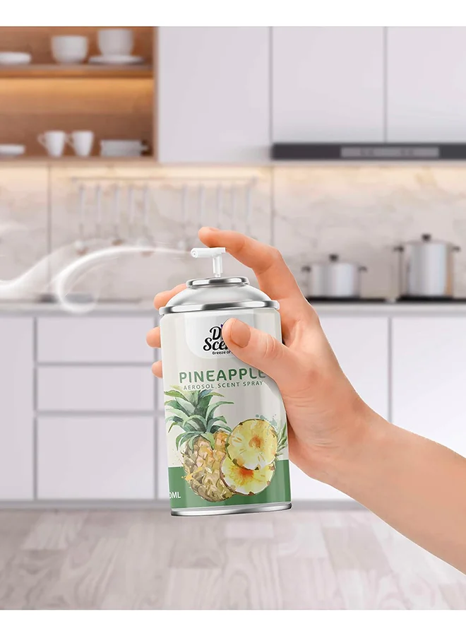 دكتور سينت Dr Scent Air Freshener Pineapple Aerosol Spray (300ml)