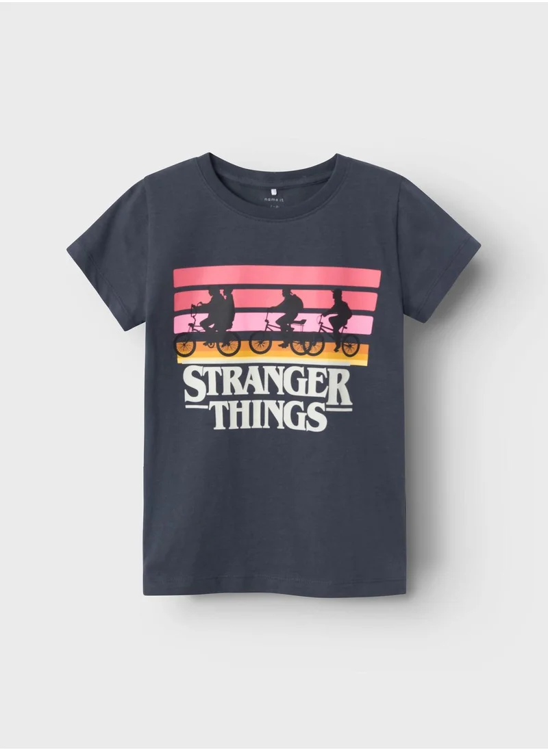 NAME IT Kids Stranger Things Top