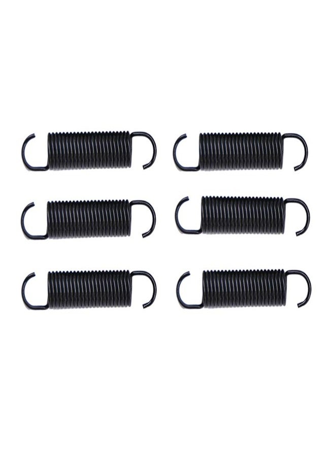 Yoogu 3 inch (Pack of 6) Furniture Replacement Springs for Recliner Couch Sofa Bed Black (23 Turn) - Image 1