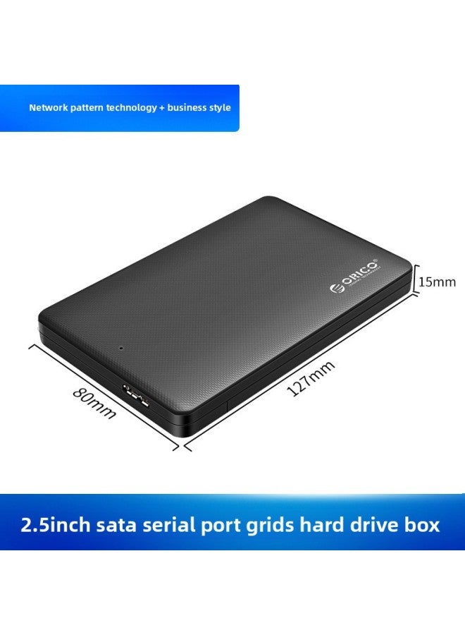 ORICO 2577U3 Mobile Hard Disk Box USB3.0 Notebook Serial Port 2.5 Inch SATA Solid SSD Shell-Color:Black