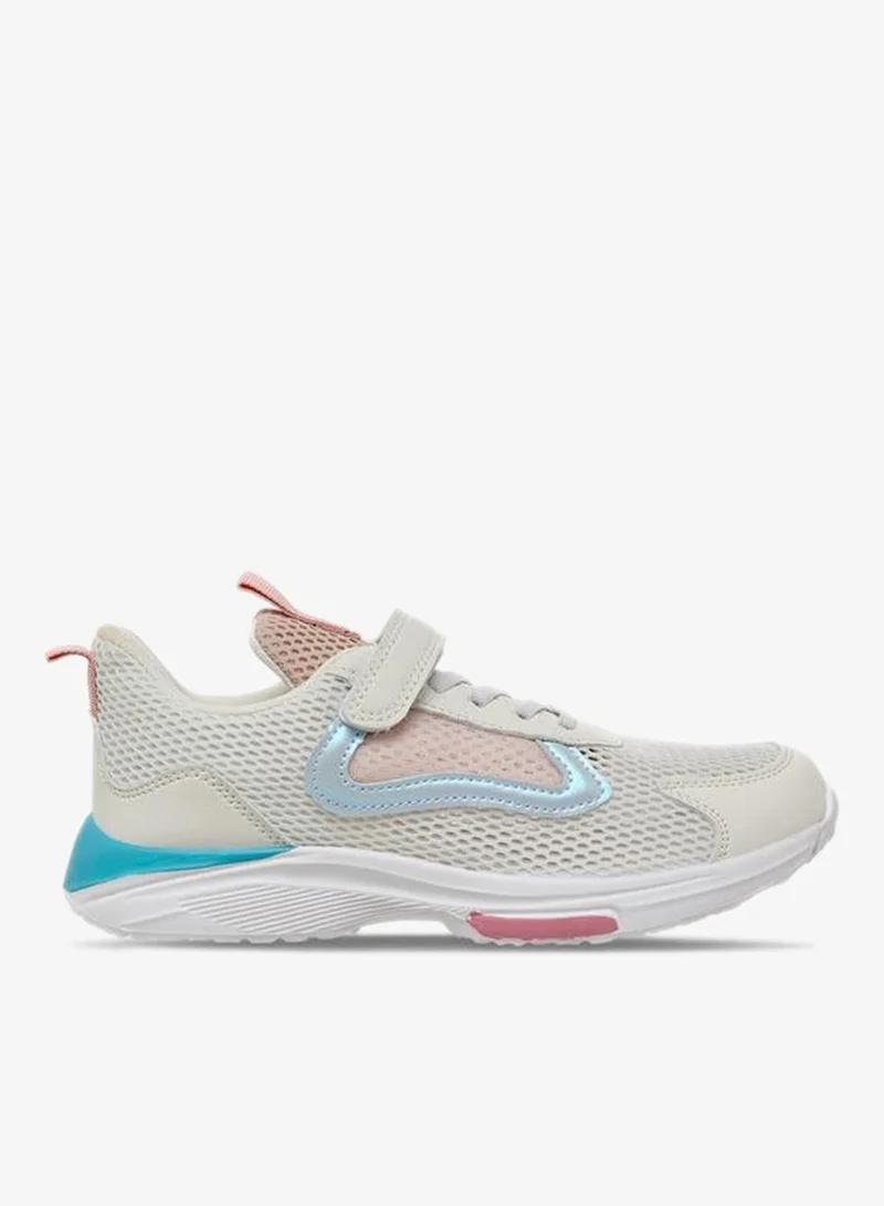 Flora Bella By Shoexpress Girls Panelled Hook & Loop Ankle School Sneakers